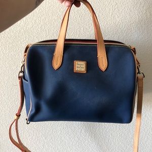 Dooney & Bourke Olivia Satchel Midnight Blue